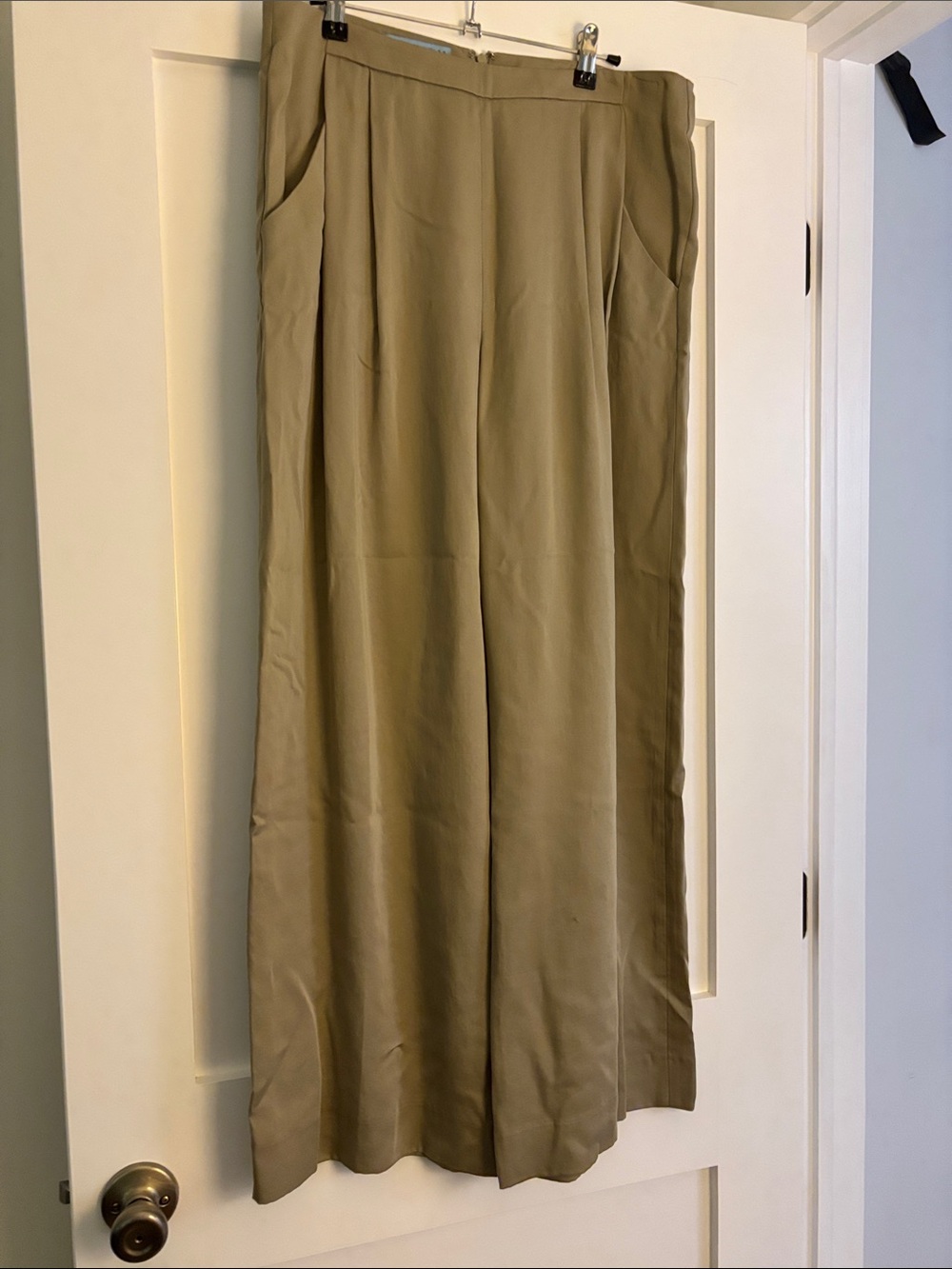 ANTONIO MELANI Tan Tailored Trousers